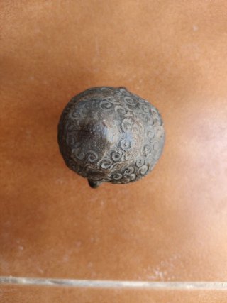 Testa di Buddha in pietra