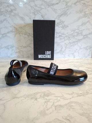 Bailarinas Love Moschino Negras Talla 37