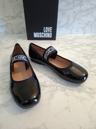 Bailarinas Love Moschino Negras Talla 37