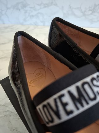 Bailarinas Love Moschino Negras Talla 37