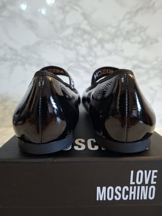 Bailarinas Love Moschino Negras Talla 37