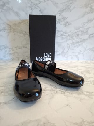 Bailarinas Love Moschino Negras Talla 37