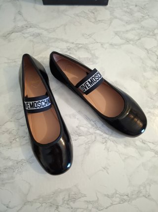Bailarinas Love Moschino Negras Talla 37