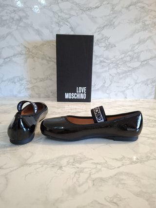 Bailarinas Love Moschino Negras Talla 37
