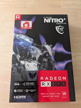 Tarjeta Gráfica Sapphire Nitro+ RX 590 OC 8GB