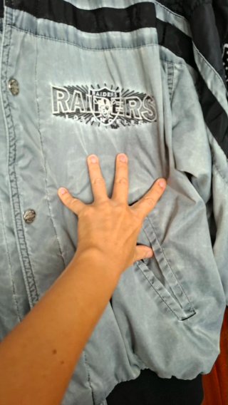 Chaqueta NFL Raiders Teamline XL Vintage 90s