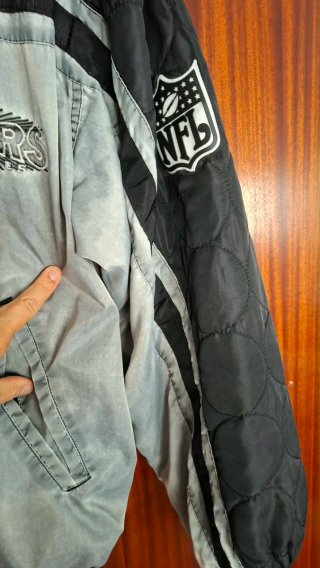 Chaqueta NFL Raiders Teamline XL Vintage 90s