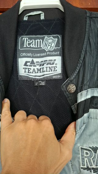 Chaqueta NFL Raiders Teamline XL Vintage 90s