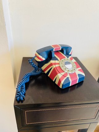 Teléfono Antiguo Estilo Inglés