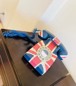 Teléfono Antiguo Estilo Inglés