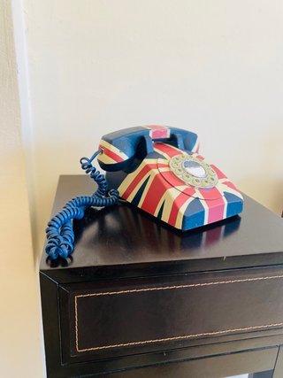 Teléfono Antiguo Estilo Inglés