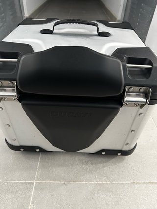 Top Case Ducati Negro/Plata