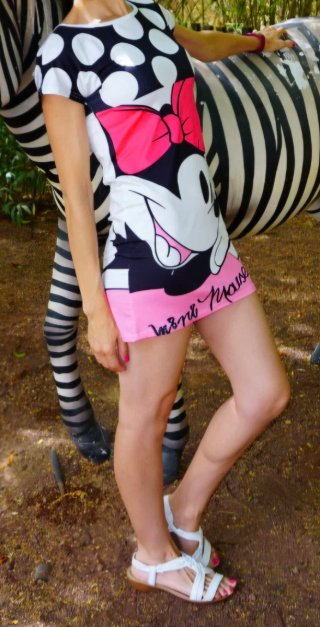 Vestido Minnie mujer