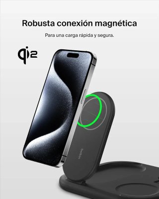 Belkin BoostCharge Cargador Magnético Plegable 3 e