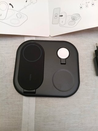 Belkin BoostCharge Cargador Magnético Plegable 3 e