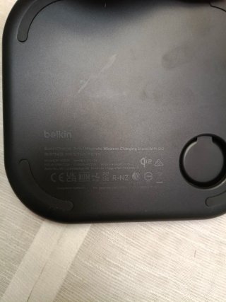 Belkin BoostCharge Cargador Magnético Plegable 3 e