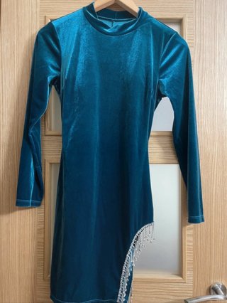 Vestido fiesta con pedrería