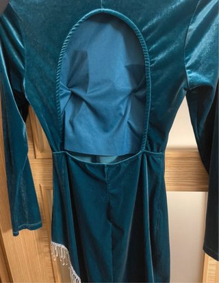 Vestido fiesta con pedrería