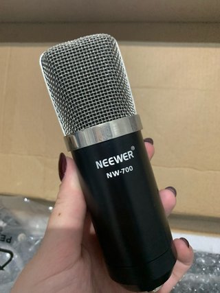 Neewer NW-700 Micrófono Condensador Kit Negro