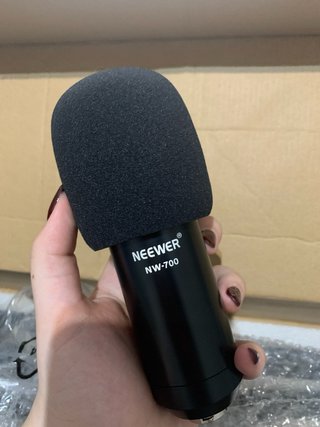 Neewer NW-700 Micrófono Condensador Kit Negro