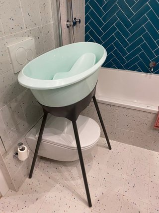 Bañera para bebé Luma con asiento