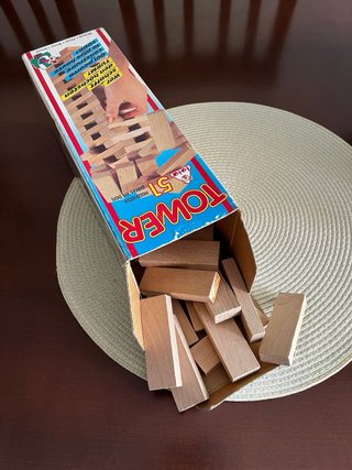 Juego de Torre de Madera