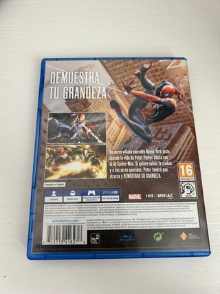 Marvel Spider-Man PS4