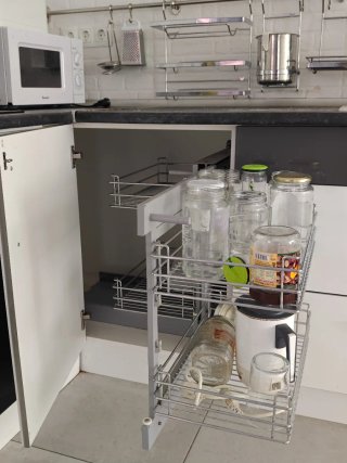 Sistema organizador armario cocina