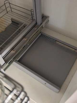 Sistema organizador armario cocina