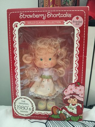 Muñeca Tarta Fresa Original 80s Design