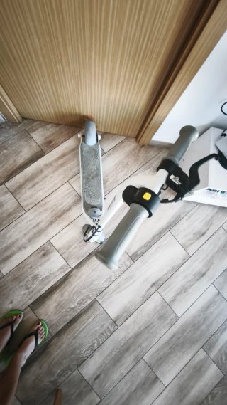 Patín Eléctrico Ninebot Niño Blanco