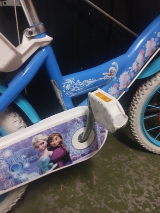 Bicicleta Infantil Frozen 16 con Ruedines