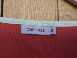 Camiseta Cherokee manga larga bordada