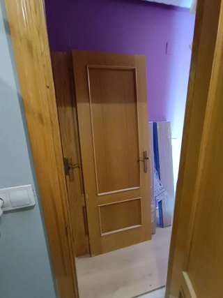 7 Puertas Madera + 2  con Cristal (79x28 cm)
