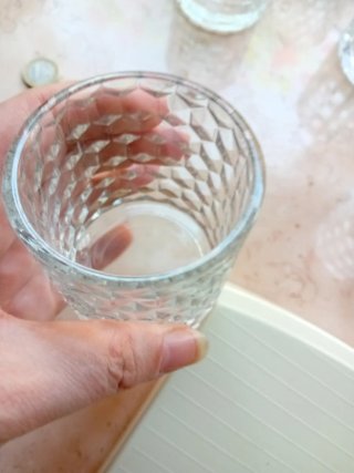 Bicchieri portacandela in vetro 5 pezzi