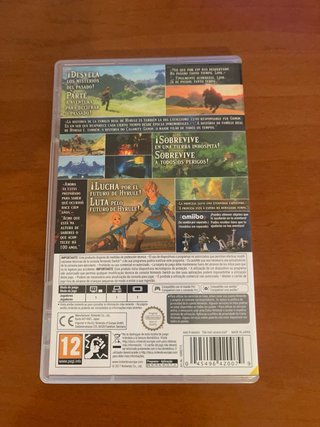Zelda Breath of the Wild Nintendo Switch