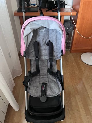 Bugaboo Ant rosa con reposapies. Apto cabina avion