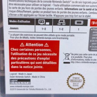 Brain Training Nintendo Switch