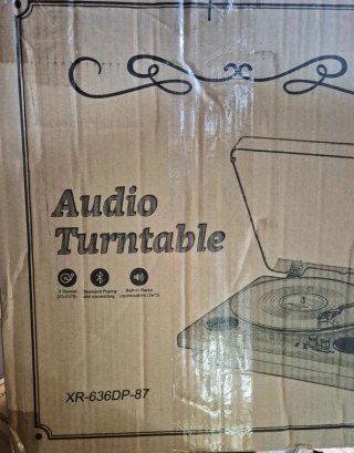 Giradischi VIFLYKOO Bluetooth in Legno Vintage