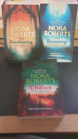 Trilogía The Dragon Heart Legacy Nora Roberts