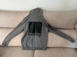 Sudadera Hollister gris hombre