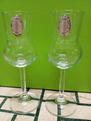 Coppia bicchieri design elegante