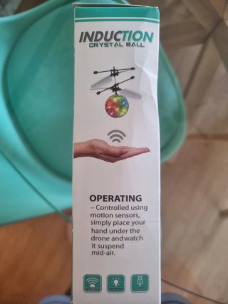 Dron Bola Cristal Inducción