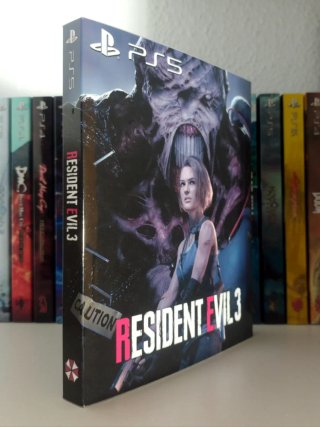 Funda Plastificada Resident Evil 3 PS4/5