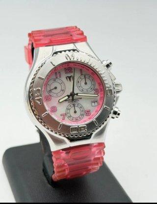 Reloj TechnoMarine Cronógrafo Rosa y Plata