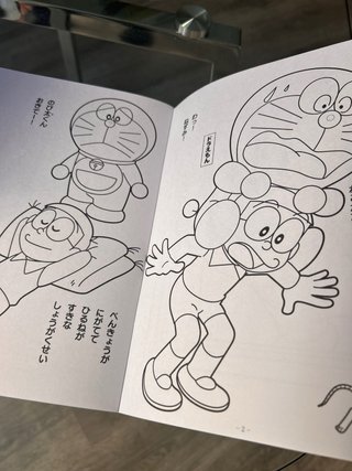 Doraemon Libro para colorear B5