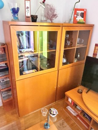 Mesa de comedor y 4 sillas madera