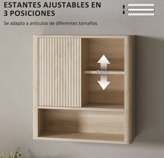 Armario de Baño de Pared con Puerta