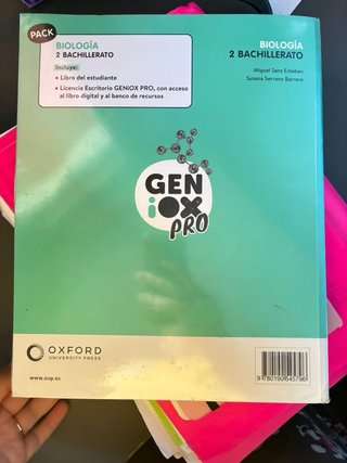 Biología 2º Bachillerato. Libro del estudiante....
