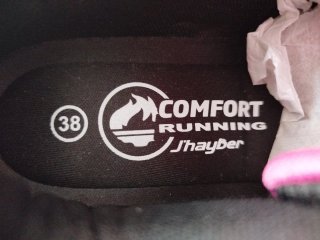 Zapatillas Jhayber Negras y Rosas
